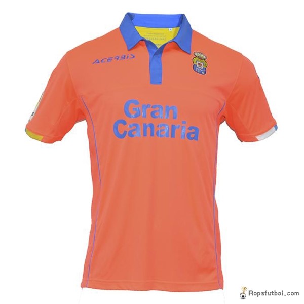 Camiseta Las Palmas Replica Segunda Ropa Niños Acerbis 2016/17 Naranja